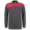 Tricorp Sweatshirt Polokragen Bicolor Quernaht