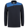 Tricorp Sweatshirt Polokragen Bicolor Quernaht