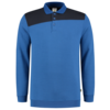 Tricorp Sweatshirt Polokragen Bicolor Quernaht