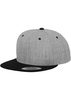 Classic Snapback 2-Tone h.grey/blk one size